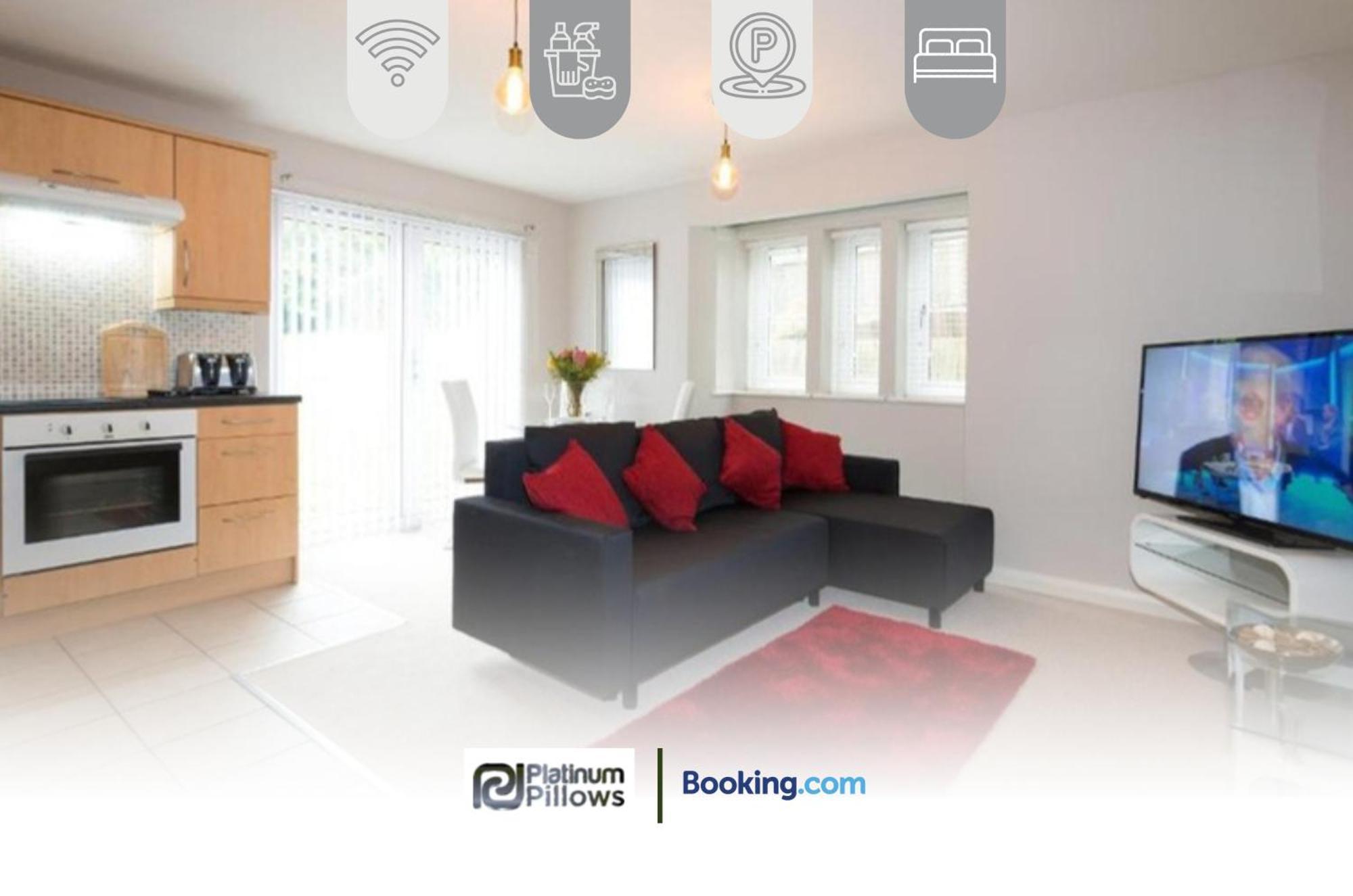 Modern Oxford 2 Bedroom Apartments, Families & Contractor Accommodation, Weekly & Monthly Stays Zewnętrze zdjęcie