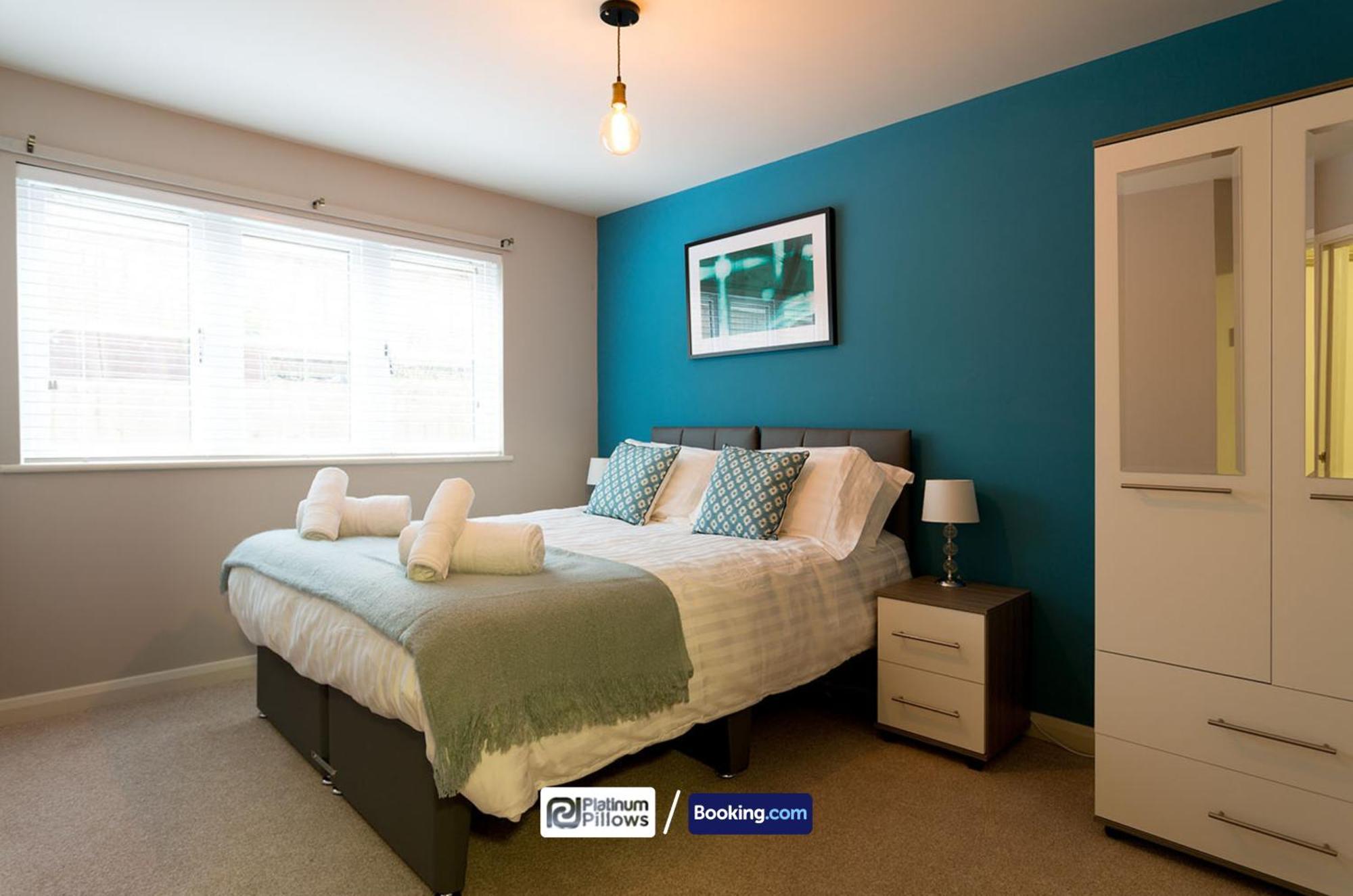Modern Oxford 2 Bedroom Apartments, Families & Contractor Accommodation, Weekly & Monthly Stays Zewnętrze zdjęcie